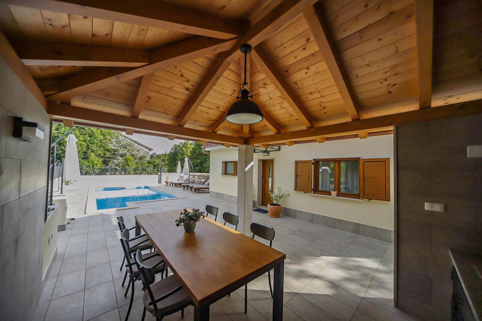 Casa Tilia Villa Sapjane Exteriör bild